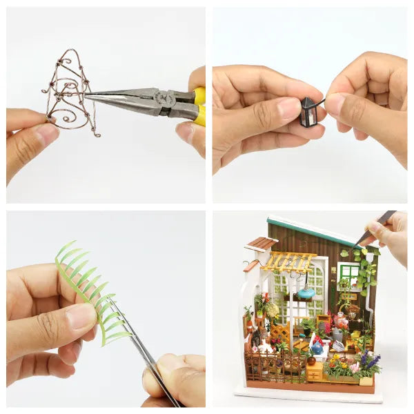 Rolife Miller’s Flower House miniatyr dockhus