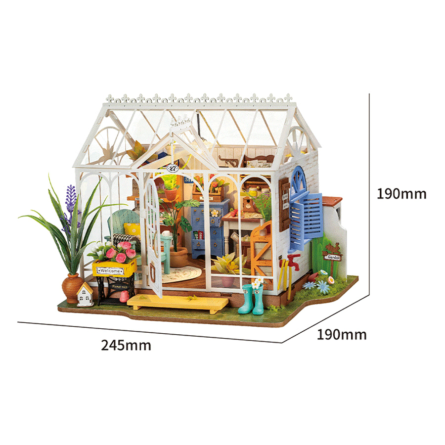 Rolife Dreamy Garden House DIY Miniature House Kit DG163