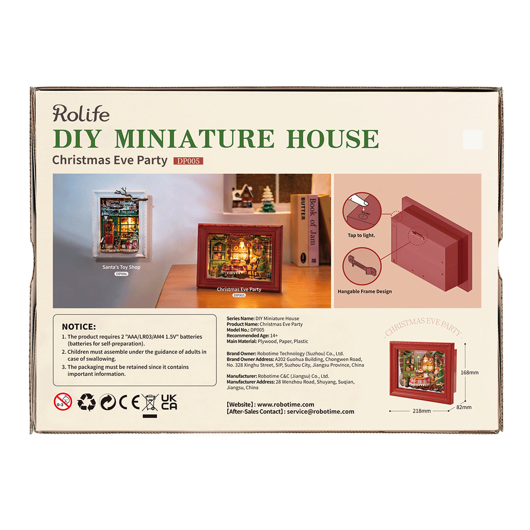 Rolife Christmas Eve Party DIY Picture Frame DP005