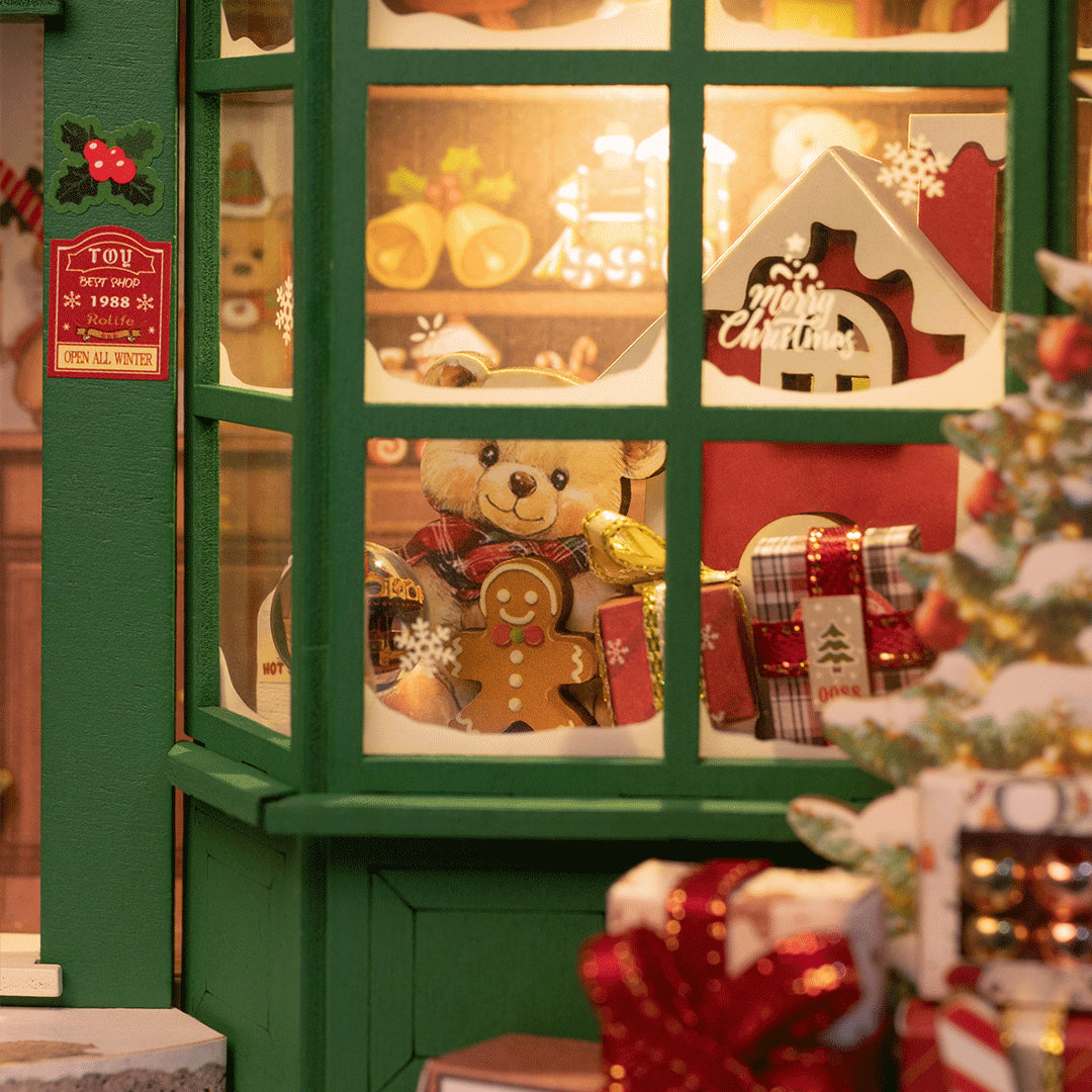 Rolife Santa’s Toy Shop DIY Picture Frame Kit DP006