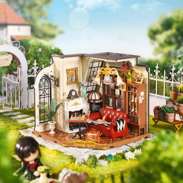 Rolife Catherine’s Living Room DIY Miniature House DG175
