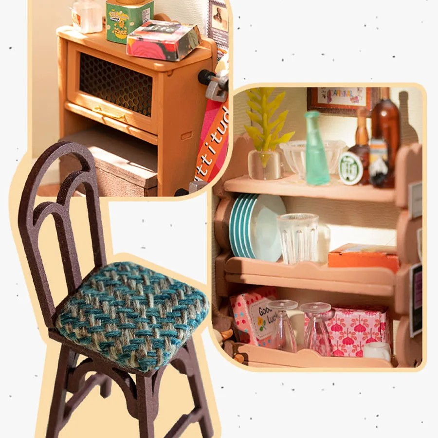 Rolife Cozy Kitchen miniatyr hus