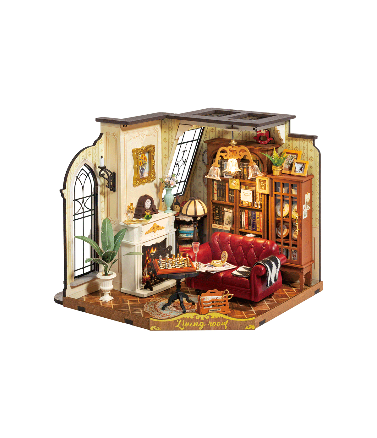 Rolife Catherine’s Living Room DIY Miniature House DG175