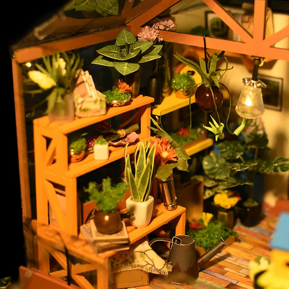 Rolife Cathy’s Flower House DIY 3D Wooden Puzzle Perfect Craft Project