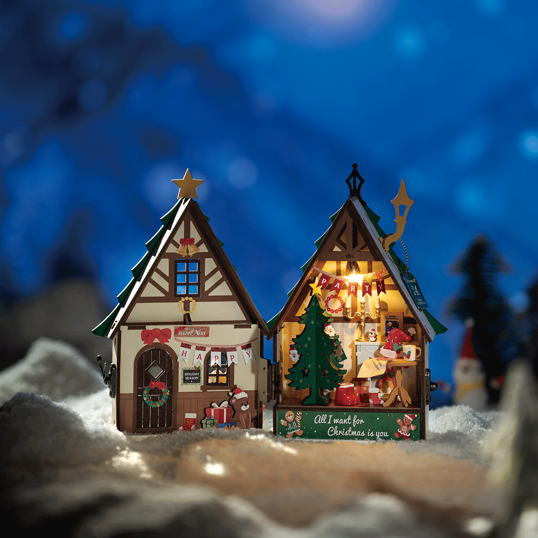 Rolife Twinkling Christmas House