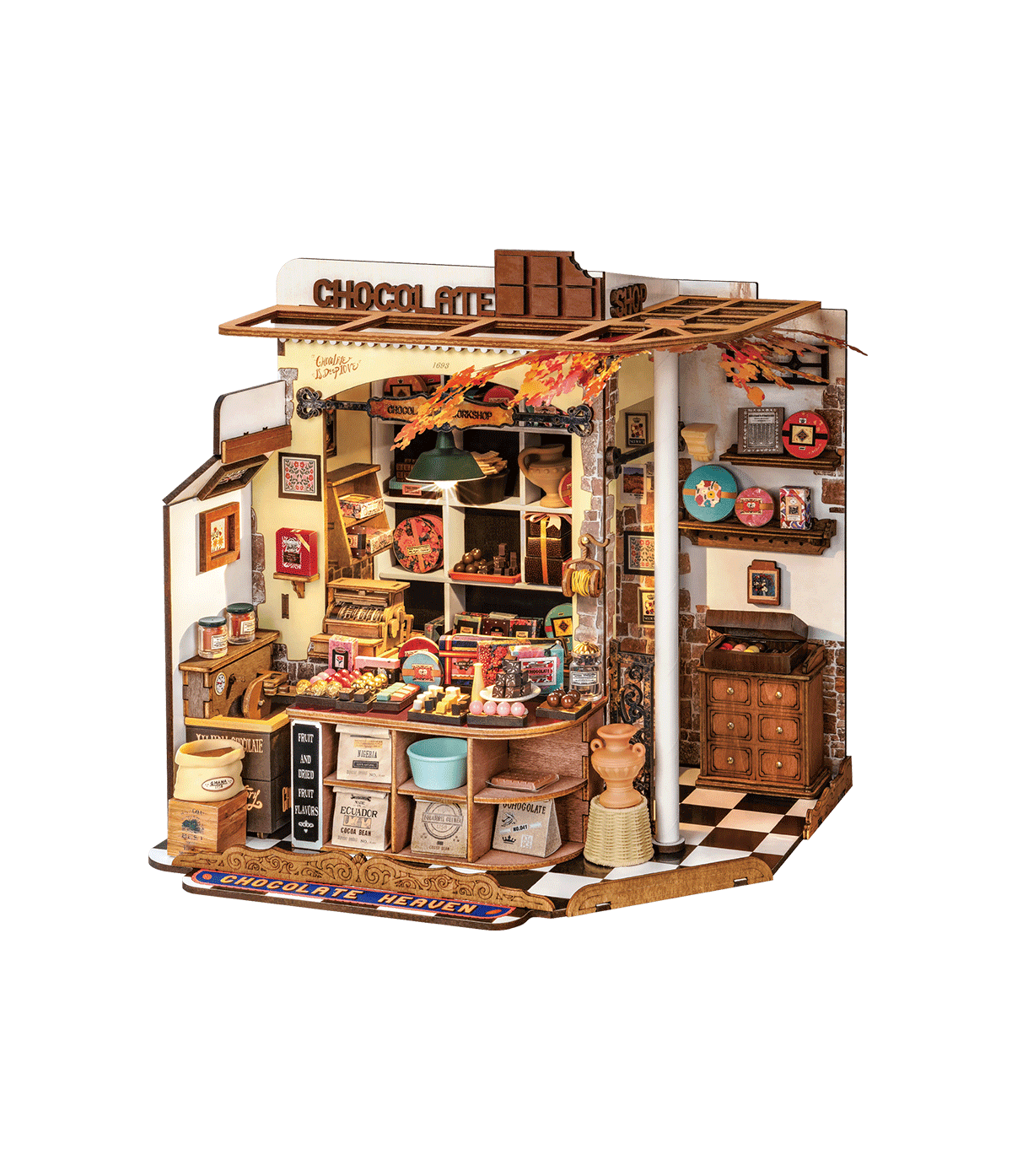 Rolife Henrys choklad  miniatyr hus