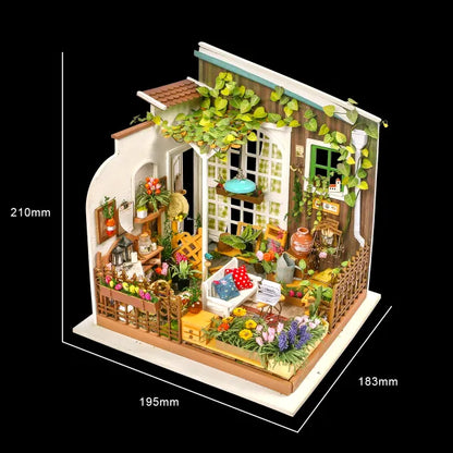 Rolife Miller’s Flower House miniatyr dockhus