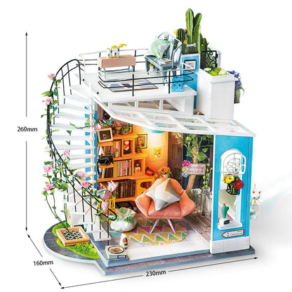 Rolife Dora’s Loft DIY Modernt Loft Dockhus i 2 Våningar