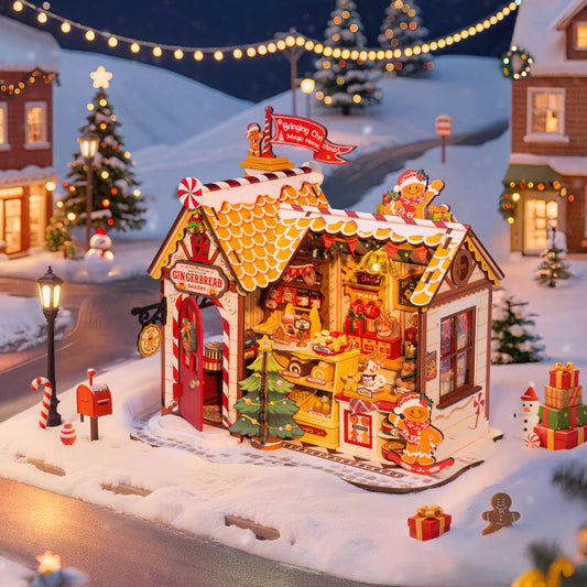 Rolife Gingerbread House DIY Miniature House DG176