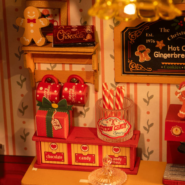 Rolife Gingerbread House DIY Miniature House DG176