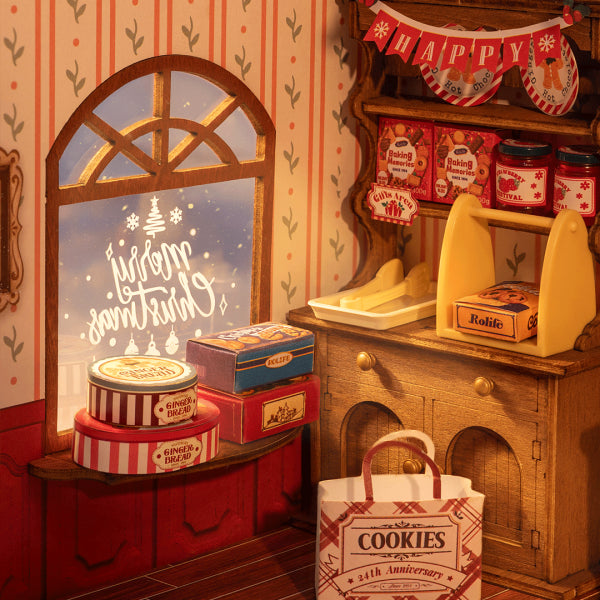 Rolife Gingerbread House DIY Miniature House DG176