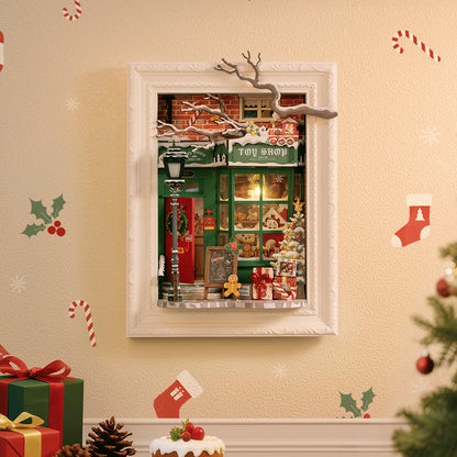 Rolife Santa’s Toy Shop DIY Picture Frame Kit DP006