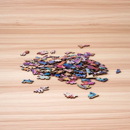 Rowood Mystic Mandala Flower Wooden Jigsaw Puzzle