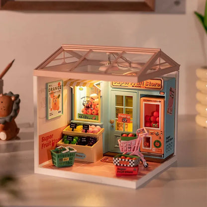 Rolife Daily VC Fruit Store DIY Miniatyr Fruktaffär
