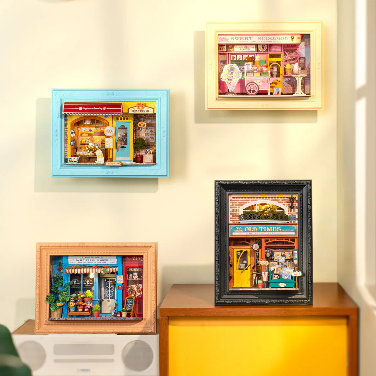 Rolife Daily Fresh Flower 3D Wooden Puzzle DP003 - It-store.se