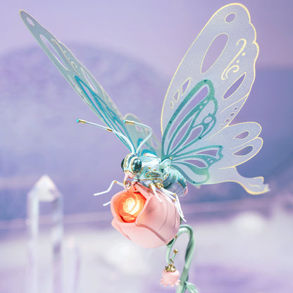 ROKR Butterfly Mechanical Puzzle DIY Fjärilspussel med Mekaniska Funktioner