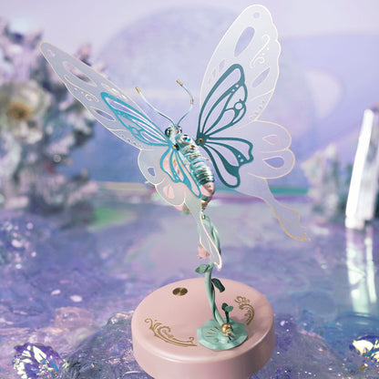 ROKR Butterfly Mechanical Puzzle DIY Fjärilspussel med Mekaniska Funktioner