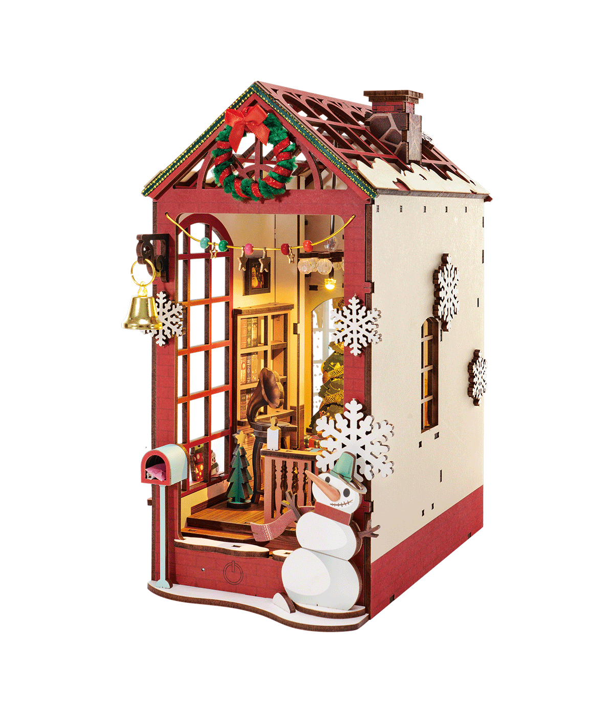 Rolife Christmas Indoor Scene DIY Miniature Christmas House Kit