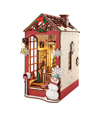 Rolife Christmas Indoor Scene DIY Miniature Christmas House Kit