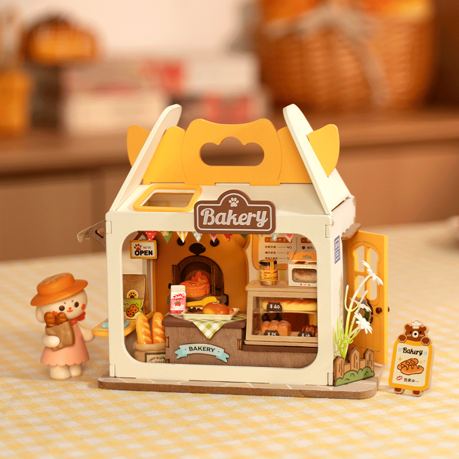 Rolife Teddy’s Breadbox