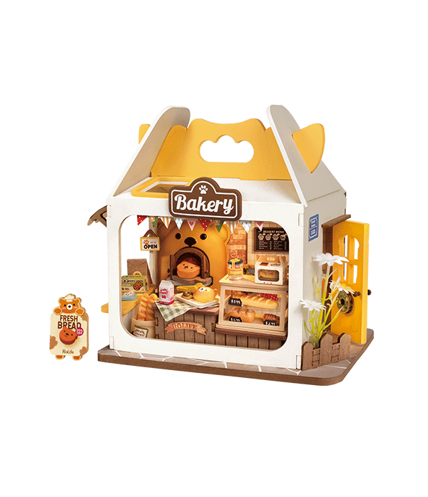 Rolife Teddy’s Breadbox