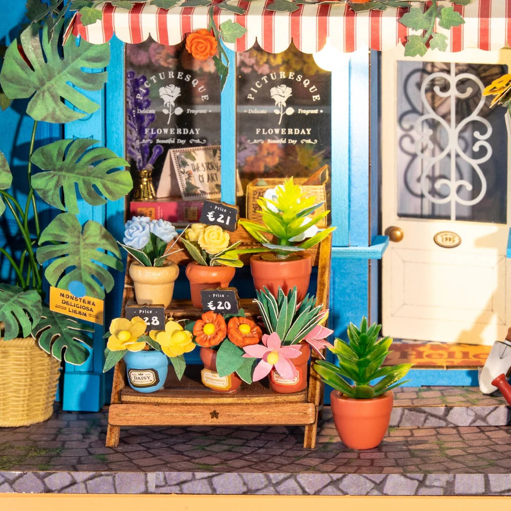 Rolife Daily Fresh Flower 3D Wooden Puzzle DP003 - It-store.se