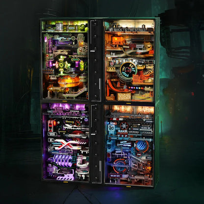 ROKR Hip-Hop Street Marble Run Mechanical 3D Puzzle MR03S - It-store.se