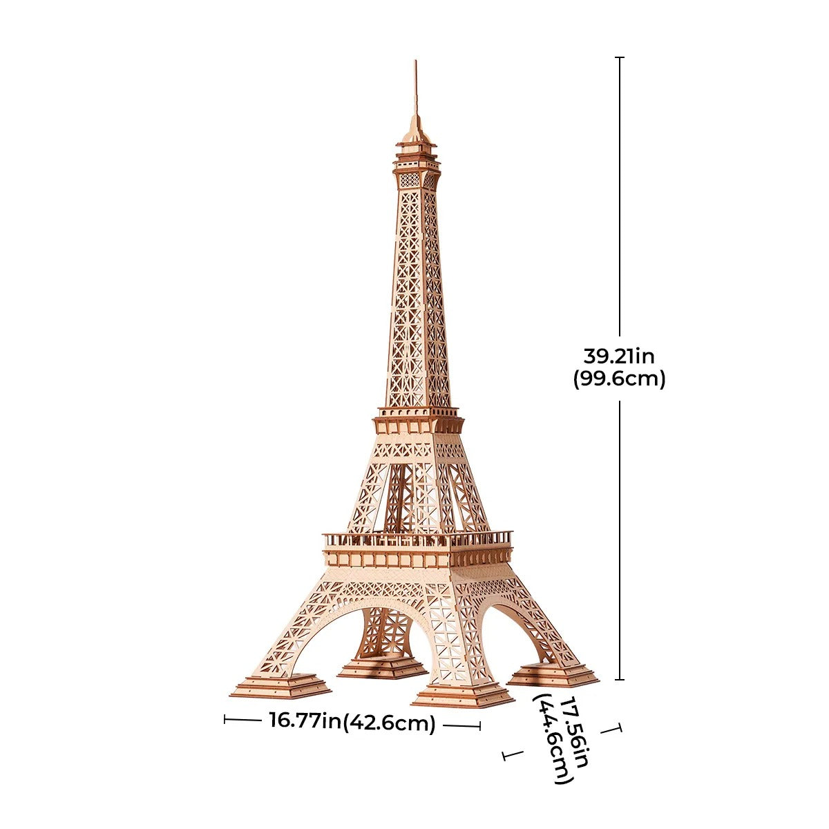 Rolife Eiffel Tower Plus 3D Wooden Puzzle TGC02 - It-store.se
