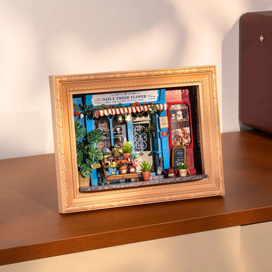 Rolife Daily Fresh Flower 3D Wooden Puzzle DP003 - It-store.se