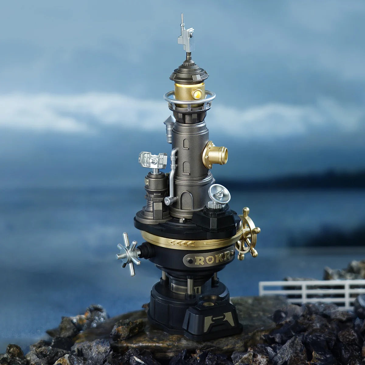 ROKR Navi Lighthouse Mechanical 3D Puzzle CGM01 - It-store.se