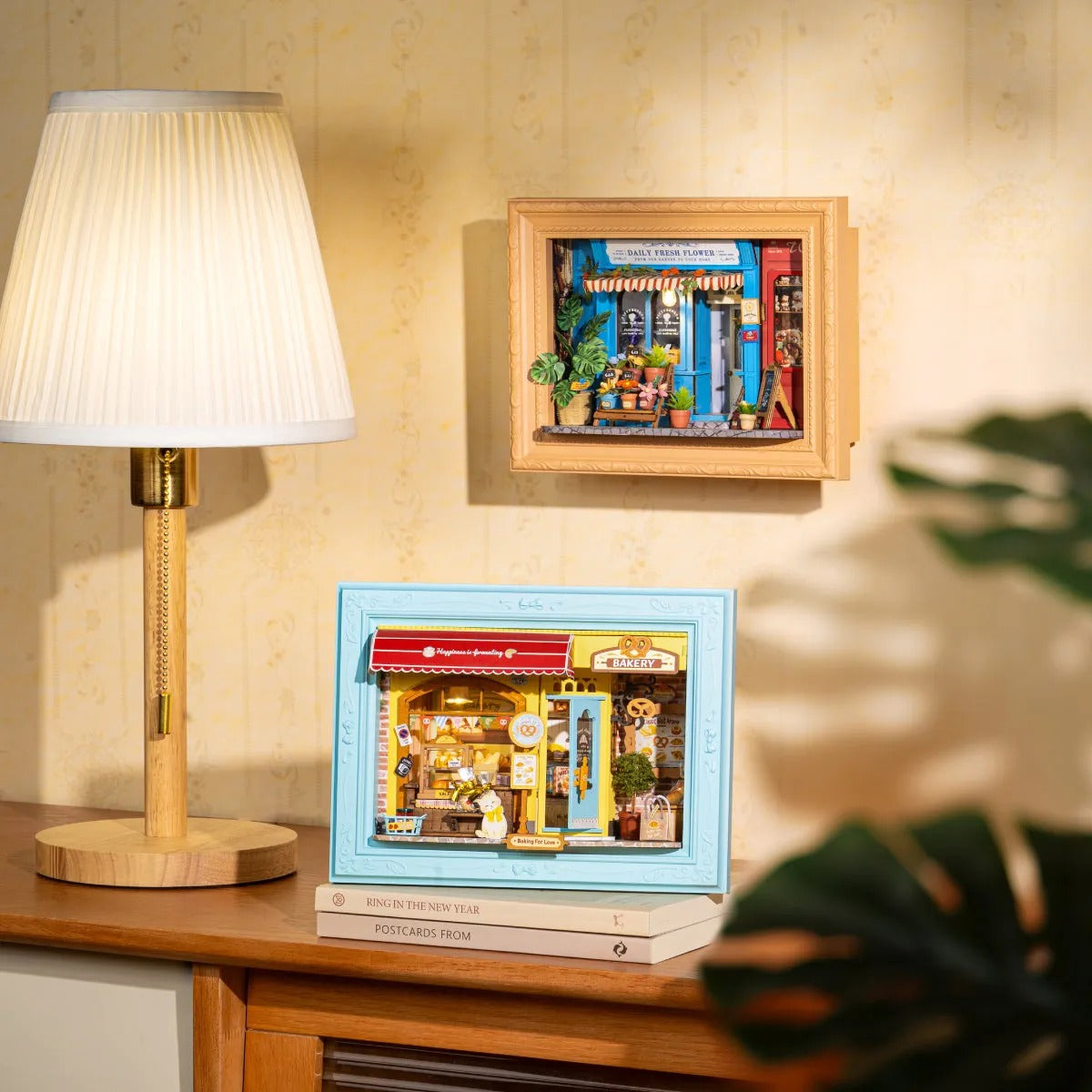 Rolife Fluffy Cat Bakery 3D Wooden Puzzle DP001 - It-store.se