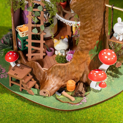 Rolife Fairytale Tree House DIY Miniature House DG179 - It-store.se
