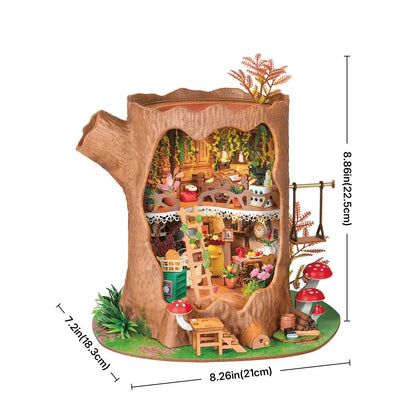Rolife Fairytale Tree House DIY Miniature House DG179 - It-store.se