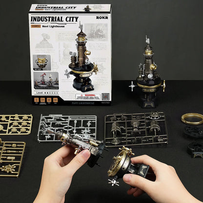 ROKR Navi Lighthouse Mechanical 3D Puzzle CGM01 - It-store.se