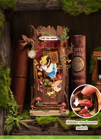 Rolife Fall into Wonder DIY Book Nook Shelf Insert TGB12 - It-store.se