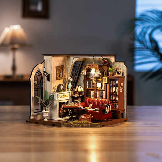Rolife Catherine’s Living Room DIY Miniature House DG175