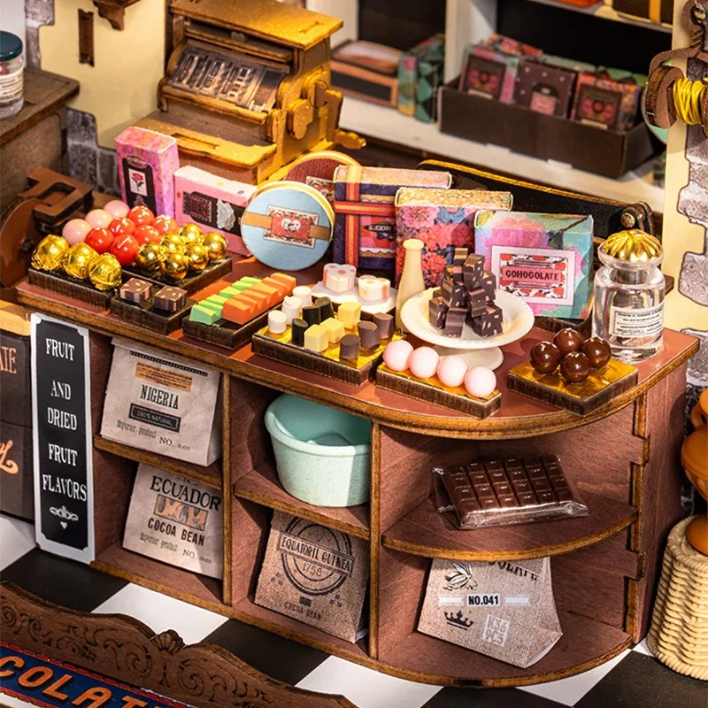 Rolife Henrys choklad  miniatyr hus