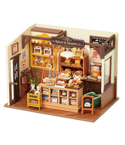 Rolife Becka’s Baking House DIY Miniatyrbageri i Trä