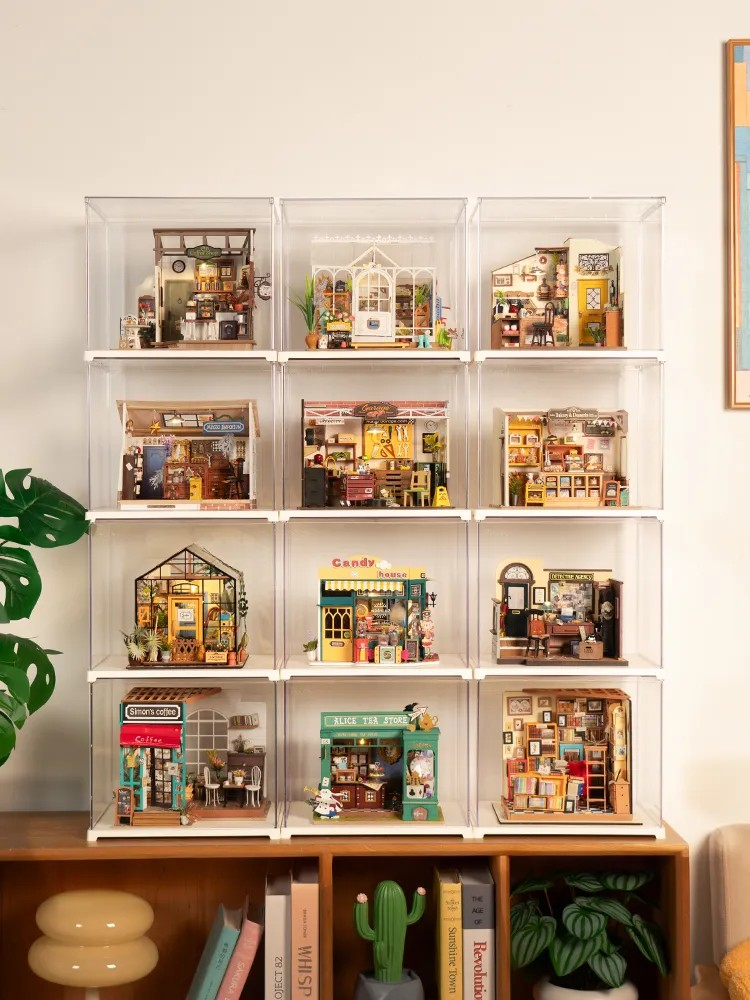 Rolife Miniature House Display Box - Rolife Creation Set Display Box